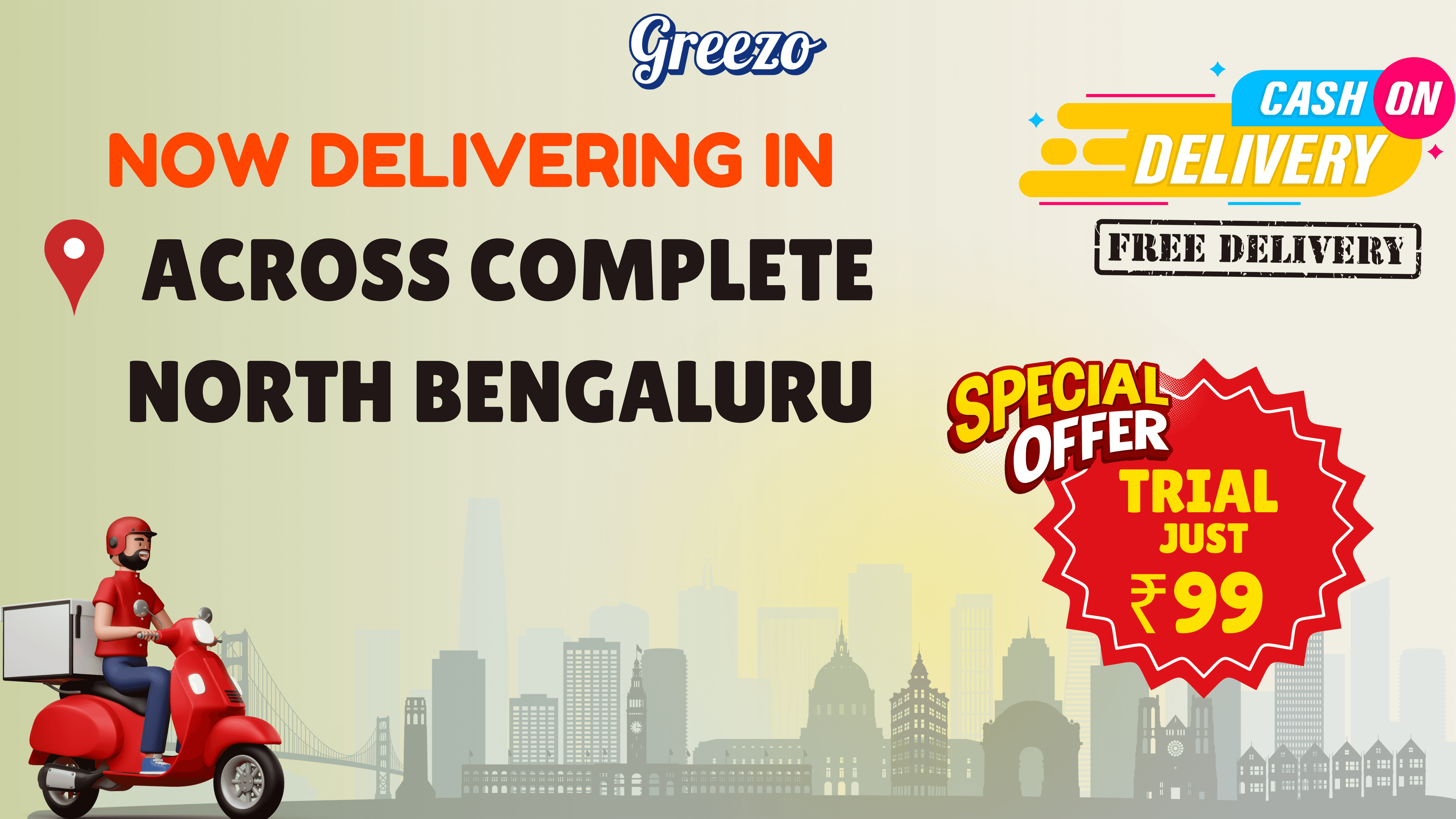  Greezo delivery Now delivering in Marathahalli & Whitefield - Healthy choices made easy